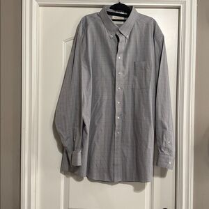 Gold Label Roundtree & Yorke Blue Check Shirt